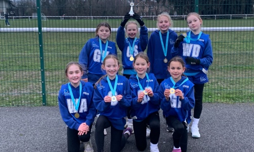 The year 5 netball team 