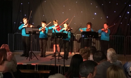 Spring concert violins 